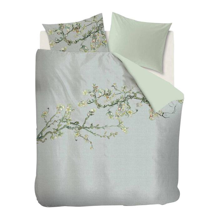 Beddinghouse x Van Gogh Museum Blossom Dekbedovertrek 240 x 200/220 cm - Grijs