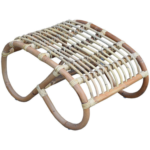 Sweet Living - Rotan Voetenbankje - 46x58xH33 cm