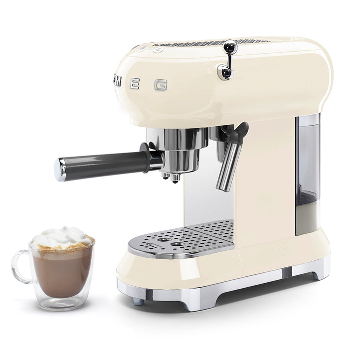 Smeg ECF01CREU Halfautomatische Espressomachine