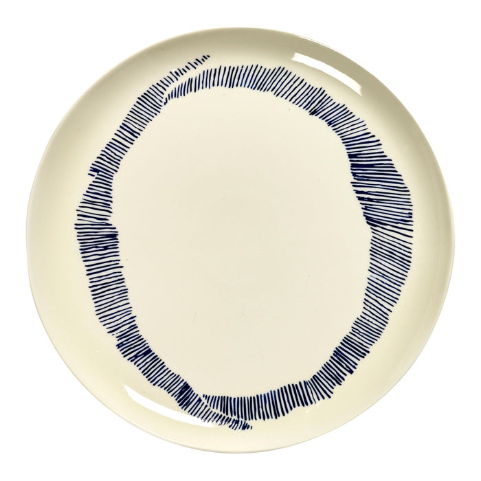 Serax Ottolenghi Feast Bord Ø 26,5 cm - Blauw Swirl