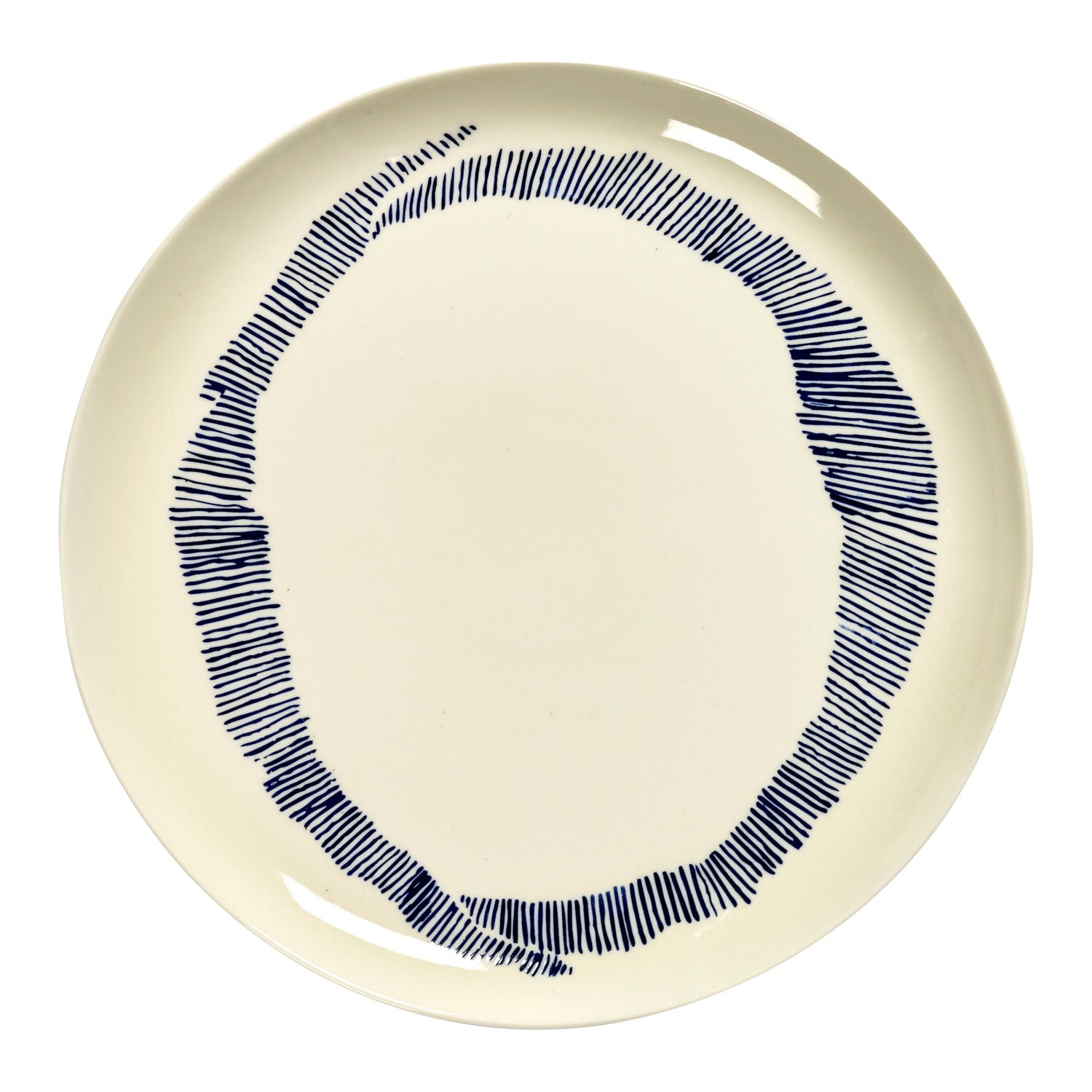 Serax Ottolenghi Feast Bord Ø 26,5 cm - Blauw Swirl
