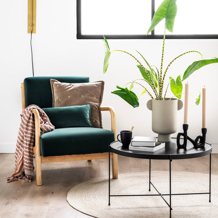 vtwonen Serviesset 16-delig - Mat Zwart