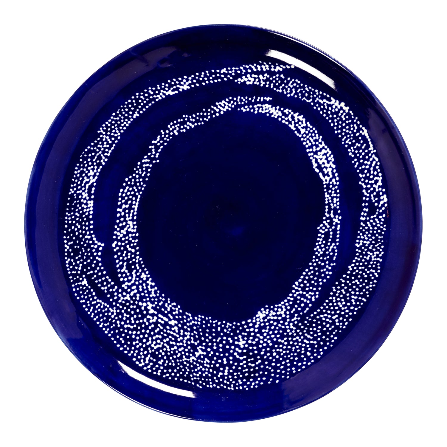 Serax Ottolenghi Feast Bord Ø 26,5 cm - Lapis Lazuli Dots