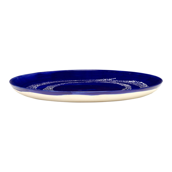 Serax Ottolenghi Feast Bord Ø 26,5 cm - Lapis Lazuli Dots
