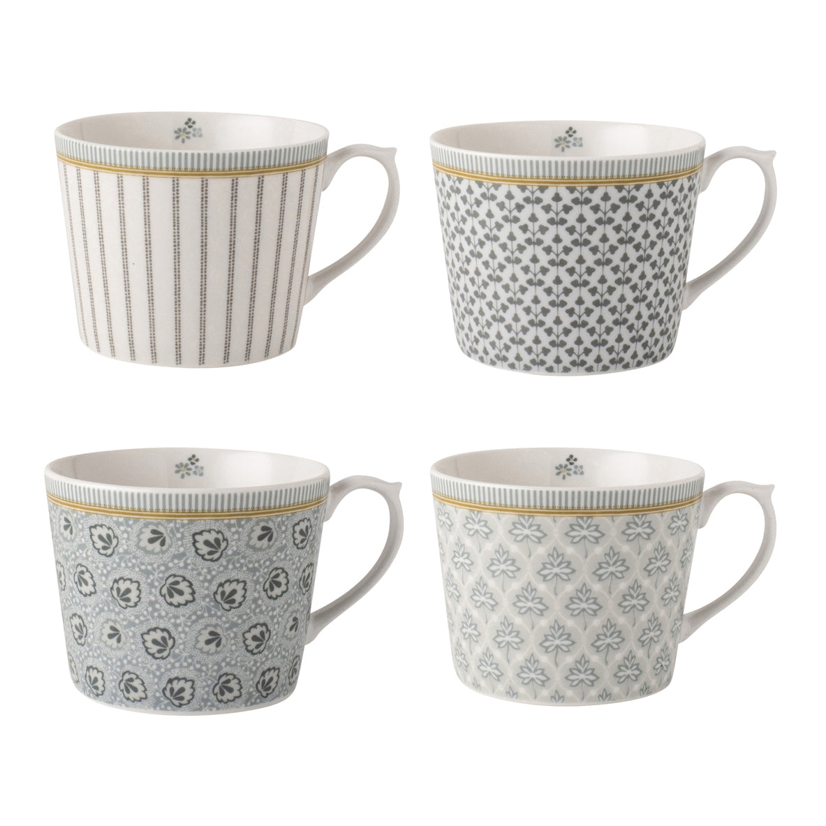 Laura Ashley Tea Collectables Mokken 0,3 L - Wit - 4 st.