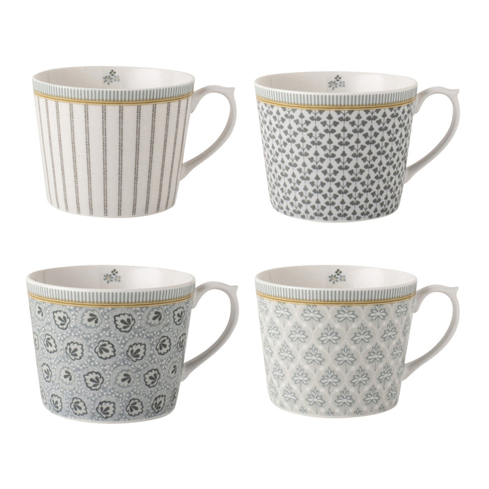 Laura Ashley Tea Collectables Mokken 0,3 L - Wit - 4 st.