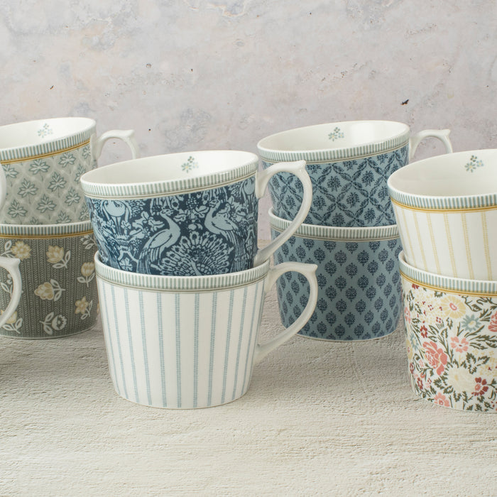 Laura Ashley Tea Collectables Mokken 0,3 L - Wit - 4 st.