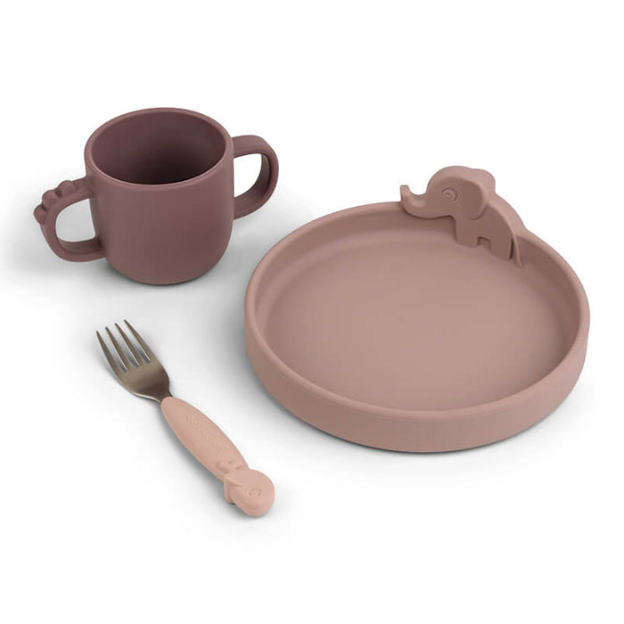 Done by Deer Peekaboo Serviesset - Roze