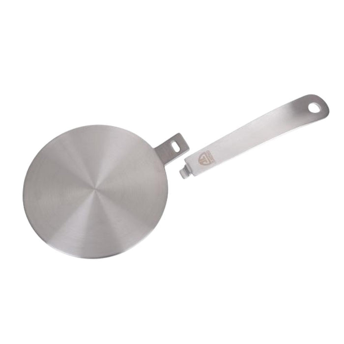 Orange85 Inductie Adapterplaat 14 cm met Afneembare Handgreep RVS