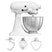 KitchenAid 5K45SSEWH Classic Keukenmixer 4,3 L