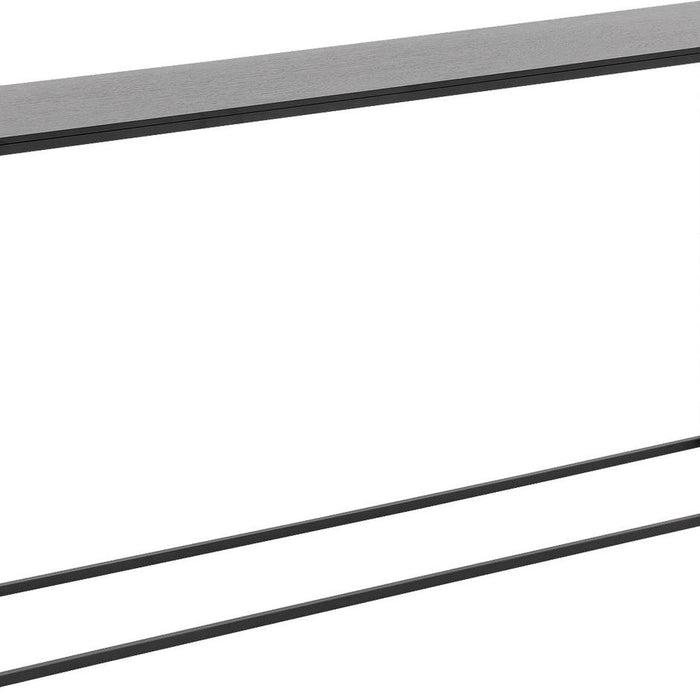 Goossens Sidetable Adagio in Eiken fineer wenge zwart