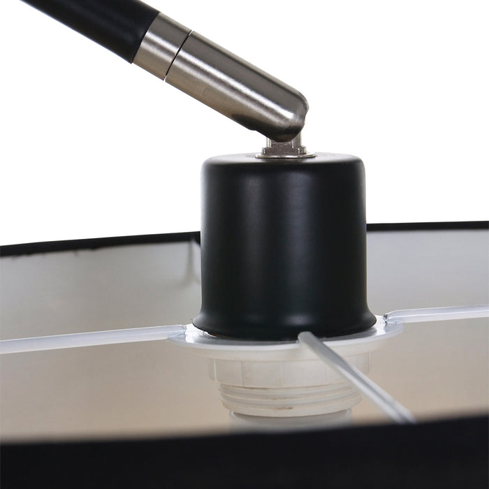 Mexlite - Solva Booglamp Zwart