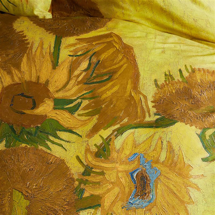 Beddinghouse x Van Gogh Museum Tournesol Dekbedovertrek 200 x 200/220 cm - Geel