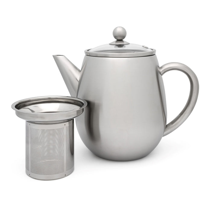 Bredemeijer Duet Eva Theepot 1,1 L - Zilver