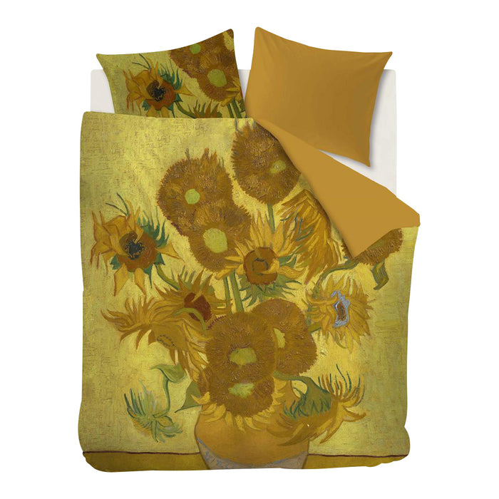 Beddinghouse x Van Gogh Museum Tournesol Dekbedovertrek 240 x 200/220 cm - Geel