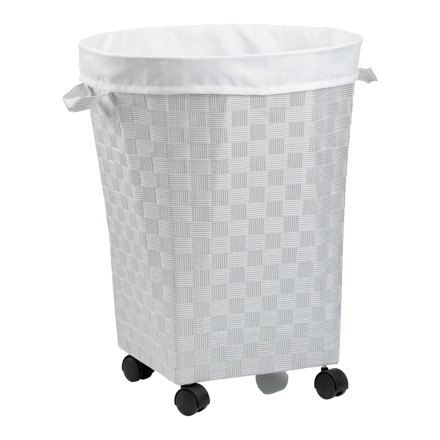 Kela Porto Wasmand met Wieltjes - Wit