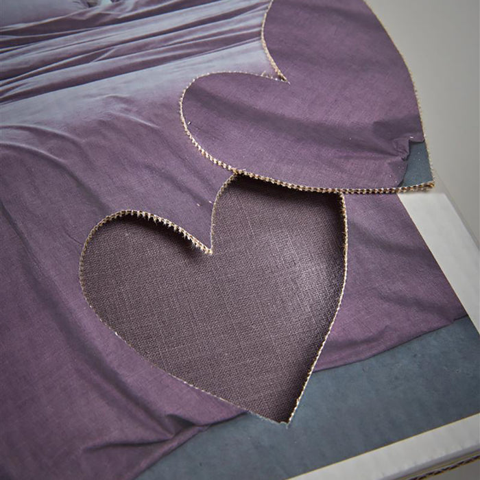 vtwonen Earth Dekbedovertrek 240 x 200/220 cm - Donkerblauw