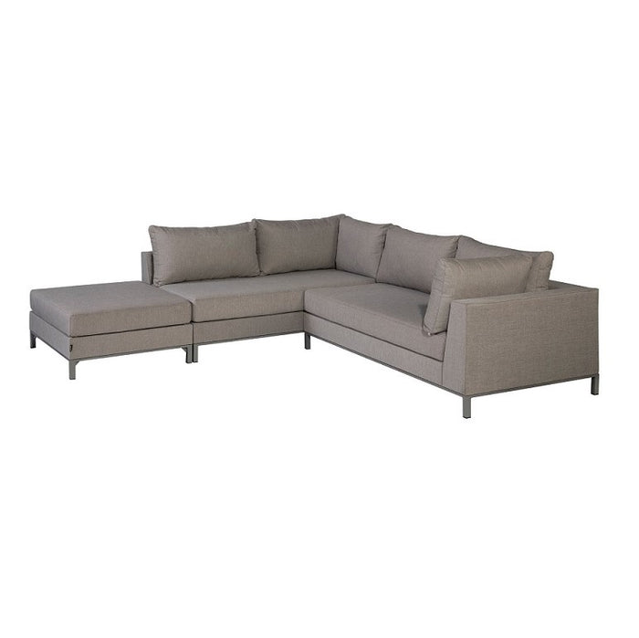 WOOOD Sicilië Loungeset All Weather - Links - Taupe