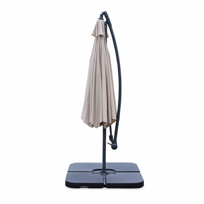 sweeek - Zweefparasol, rond, Ø300cm