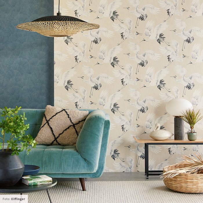 GOOD&MOJO Kalimantan Hanglamp Plat - Ø60cm - Naturel