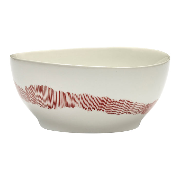 Serax Ottolenghi Feast Kom Ø 16 cm - Rood Swirl