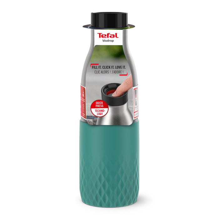 Tefal Bludrop Sleeve Drinkfles - 0,5 L - Groen