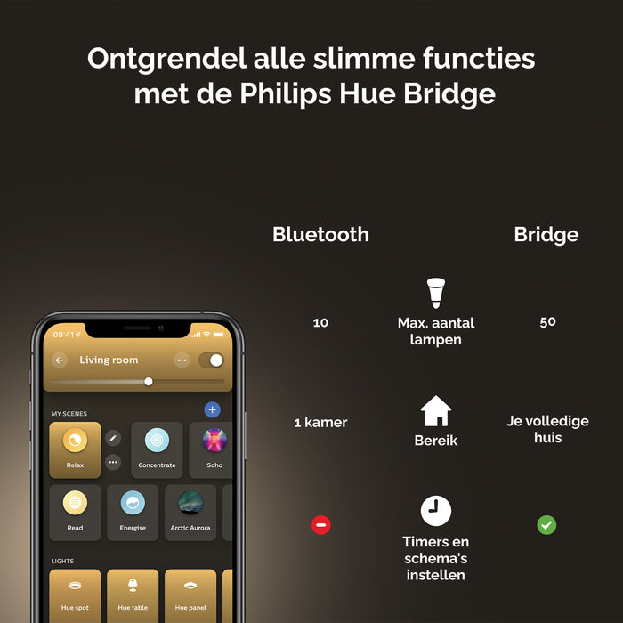 Philips Hue Runner Opbouwspot - 2-spots