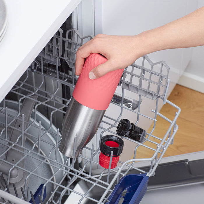 Tefal Bludrop Sleeve Drinkfles - 0,5 L - Koraal