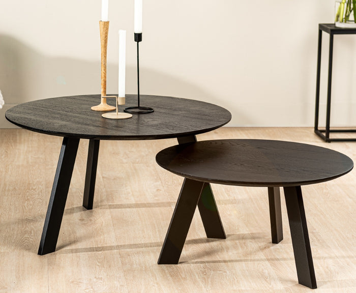 Lions Design Aztec Ronde Salontafelset Zwart