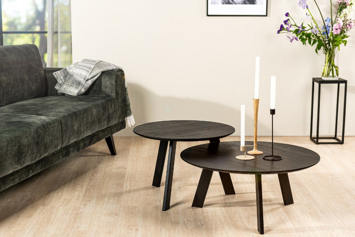 Lions Design Aztec Ronde Salontafelset Zwart