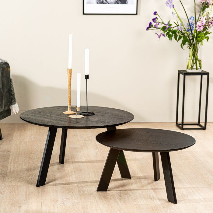 Lions Design Aztec Ronde Salontafelset Zwart