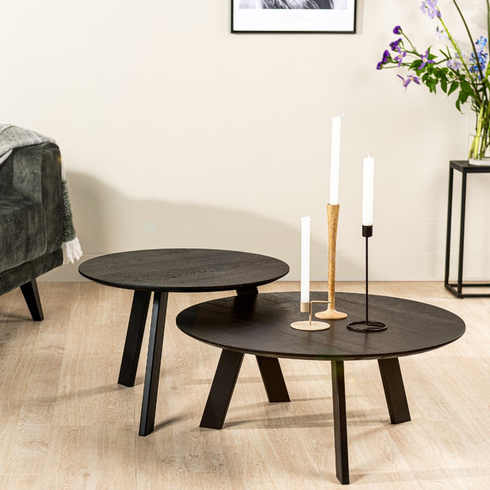 Lions Design Aztec Ronde Salontafelset Zwart