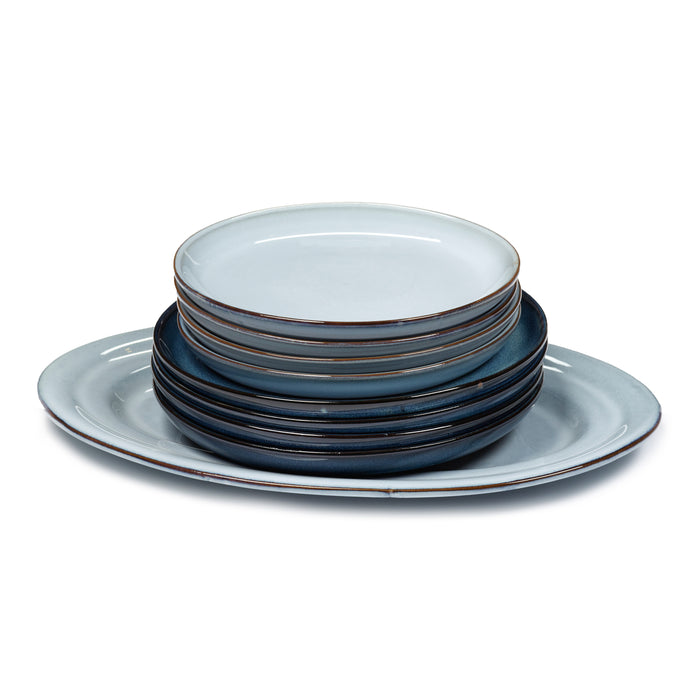 SERAX - Pascale Naessens - Pure Serviesset 9-delig - Blauw