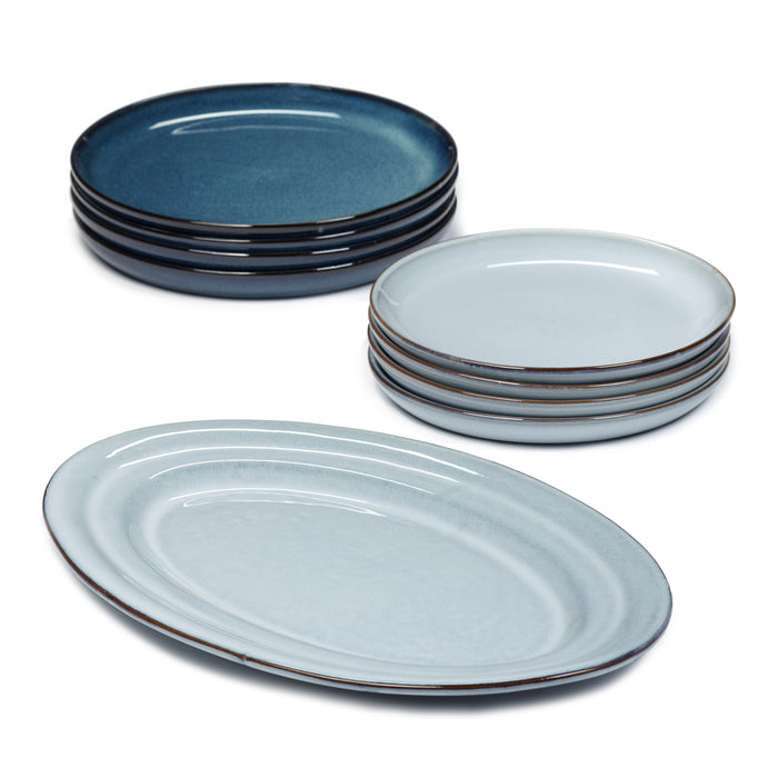 SERAX - Pascale Naessens - Pure Serviesset 9-delig - Blauw