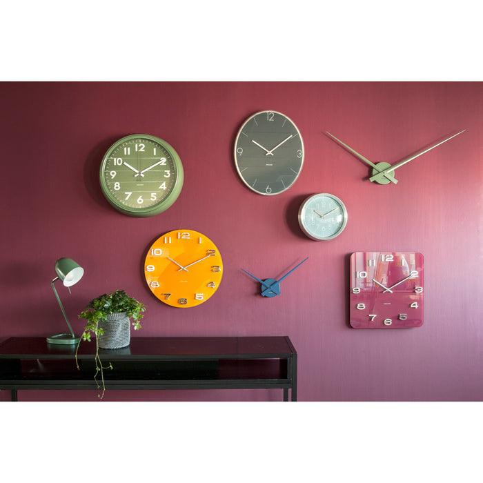 Karlsson Wandklok Little Big Time - Mini alu Goud - Ø44cm