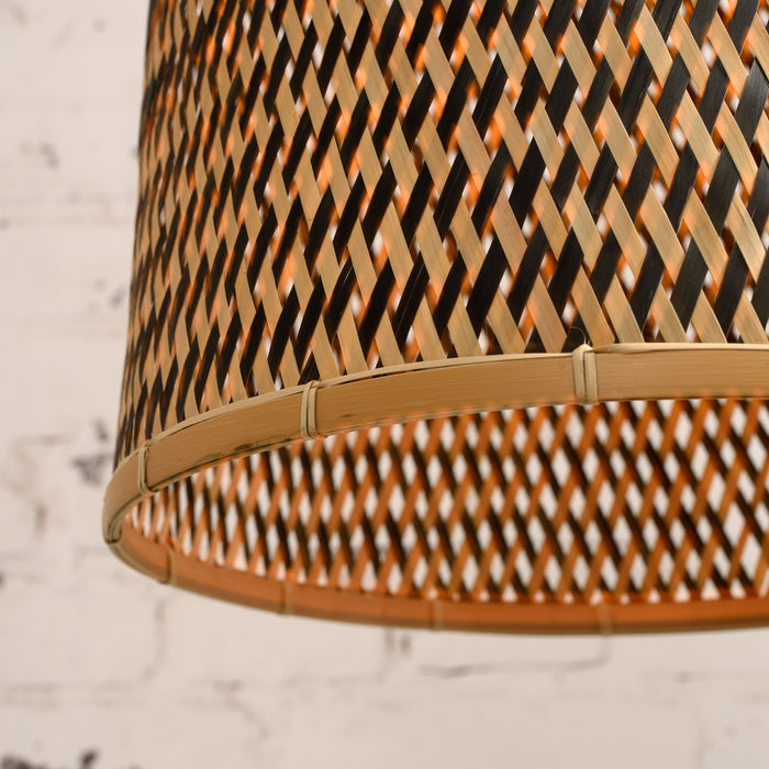 GOOD&MOJO Kalimantan Hanglamp Langwerpig - Ø37cm - Naturel