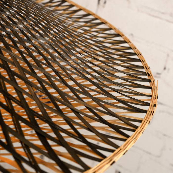 GOOD&MOJO Kalimantan Wandlamp Rond - Ø87cm - Naturel