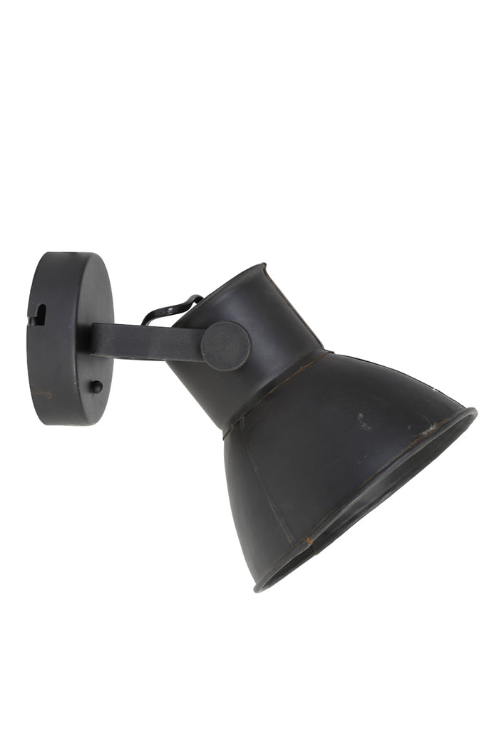 Light & Living - Wandlamp ELIANO - 21x17x19cm - Zwart