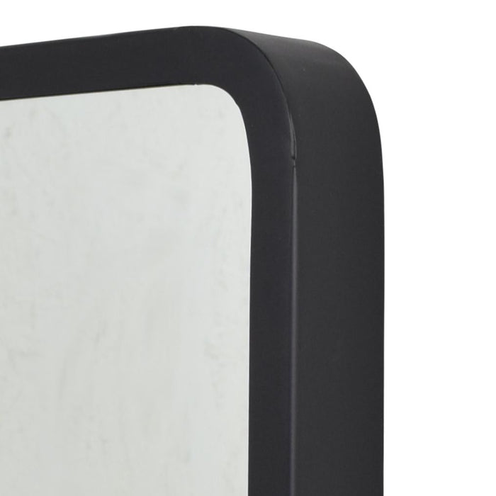 LOFT42 Mirror Spiegel Vierkant Zwart - Industrieel - Metaal - 42x42