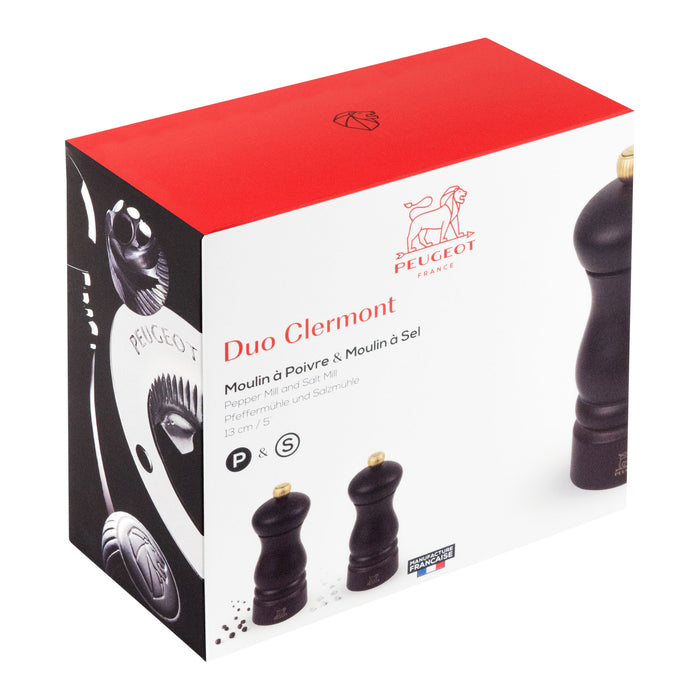 Peugeot Clermont Zout- en pepermolenset 13 cm