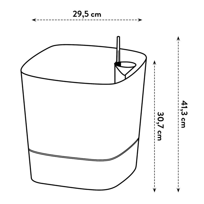 Elho Greensense Aqua Care - Vierkant - Ø 29,5 cm