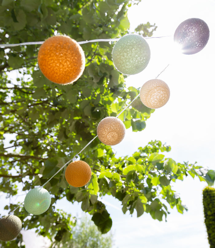 Cotton Ball Lights buitenlichtslinger - Jungla  kit