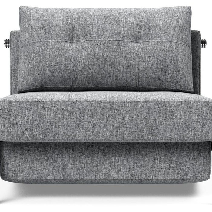 Innovation Cubed Slaapstoel Grijs | Chrome