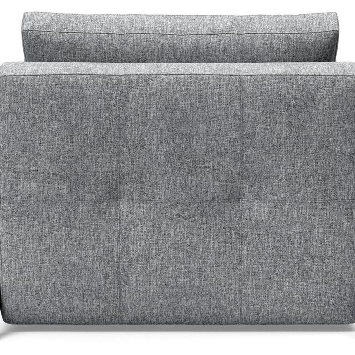 Innovation Cubed Slaapstoel Grijs | Chrome