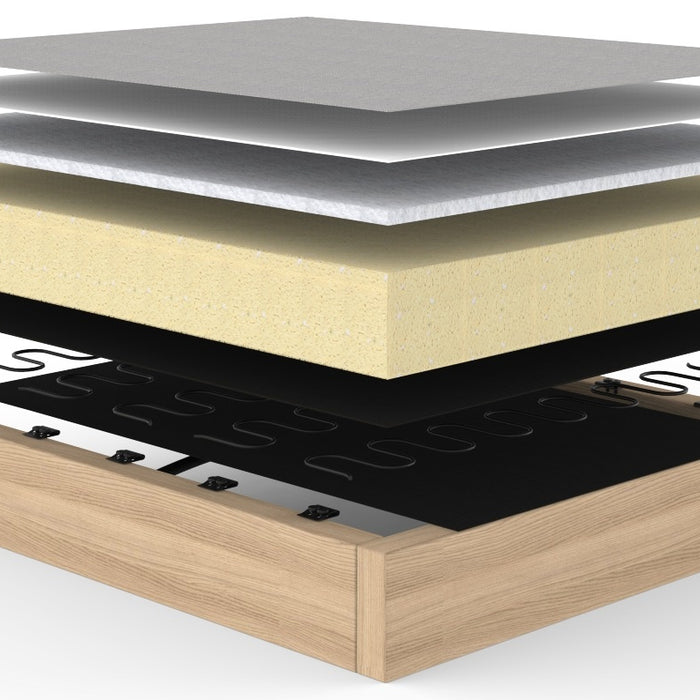 Innovation Cubed Slaapstoel Grijs | Chrome