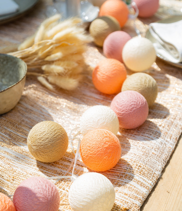 Cotton Ball Lights buitenlichtslinger - Dulce  kit