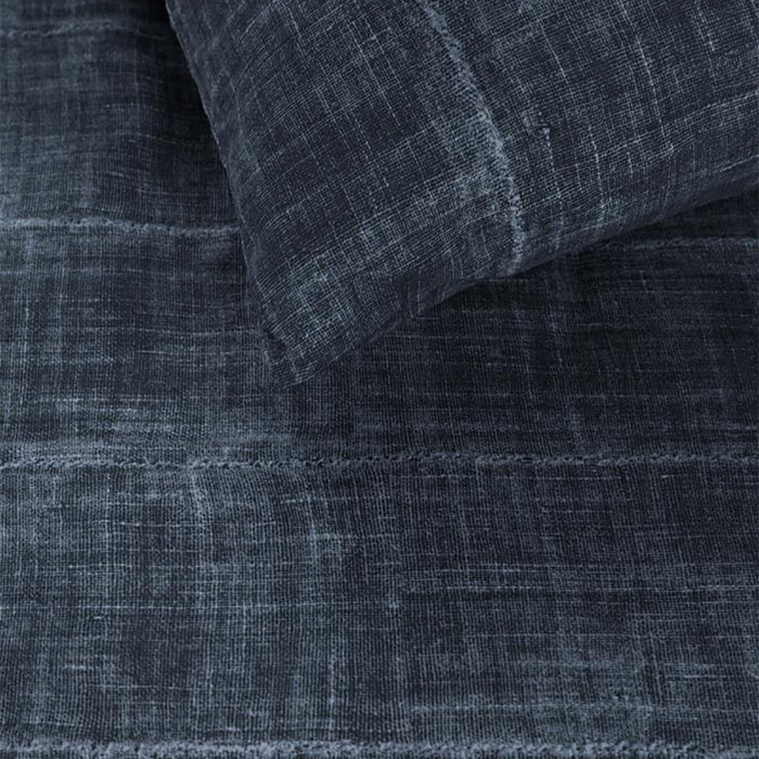 vtwonen Vintage Indigo Dekbedovertrek 240 x 220 cm - Donkerblauw
