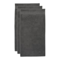 Beddinghouse Sheer Handdoek 60 x 110 cm - Anthracite - Set van 3