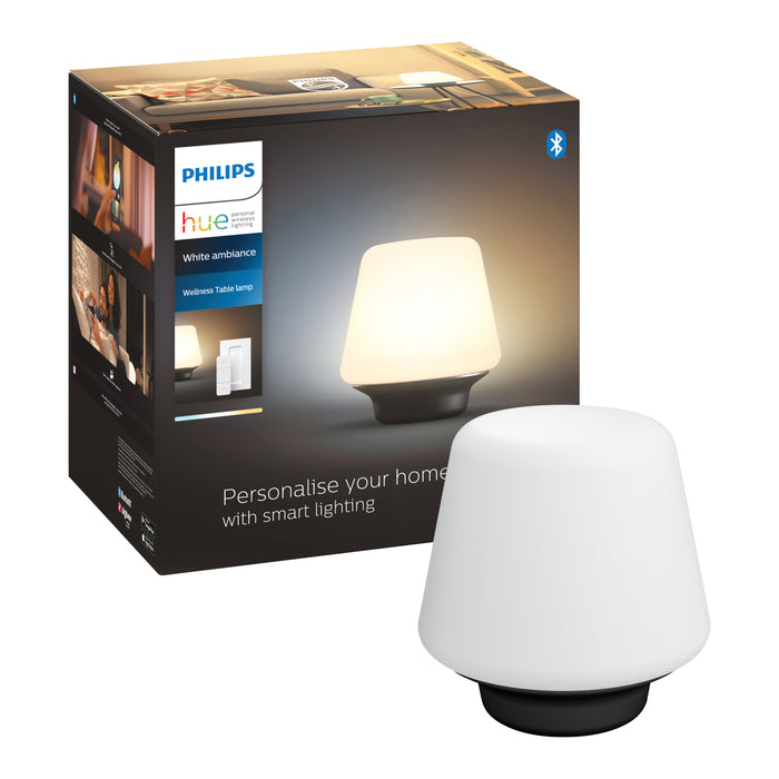 Philips Hue White Ambiance Wellness Tafellamp - E27 - Ø 18,6