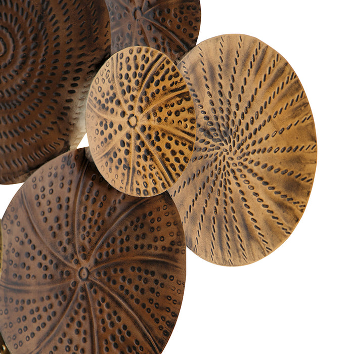 QAZQA Art deco wandlamp antiek goud 93 cm 2-lichts - Kelly